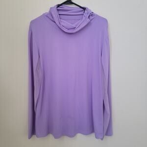 IBKUL UPF 50 Golf Shirt XL Mockneck Vented‎ Quick Dry Cooling Pickleball Tennis